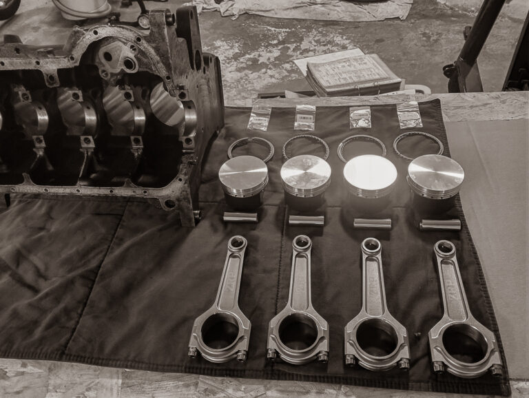 audi 1l8 tfsi bloc moteur piston bielle segment 1